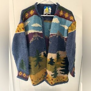 Newari Made In Nepal Wool Sweater Size S